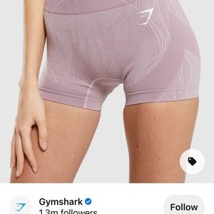 Gymshark Mercury Seamless Shorts - Light Purple